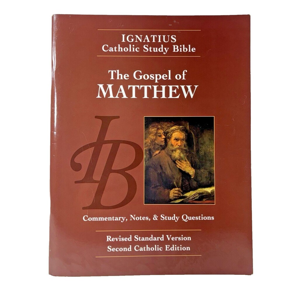 Ignatius Catholic Study Bible The Gospel of Matthew 2010 Paperback